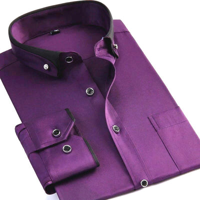 Yari - Camicia a maniche lunghe classica per uomo