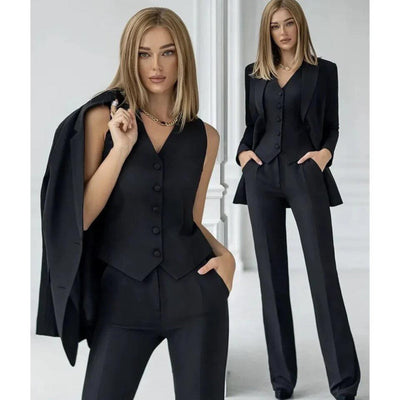 Tailleur "Elena" (Giacca + Pantalone + Gilet)