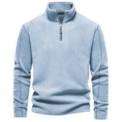 Fabio™ | Pullover in Pile con Mezza Zip