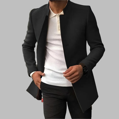 Nerio™ - Elegante Cappotto da Uomo in Lana