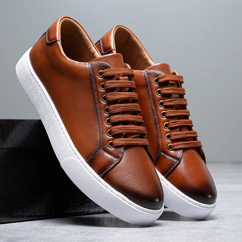 Sylvio™ - Sneakers da Uomo in Pelle