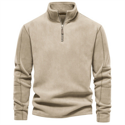 Fabio™ | Pullover in Pile con Mezza Zip