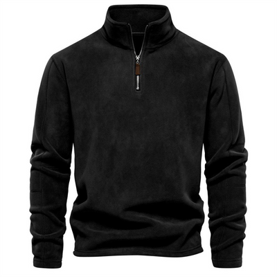 Fabio™ | Pullover in Pile con Mezza Zip